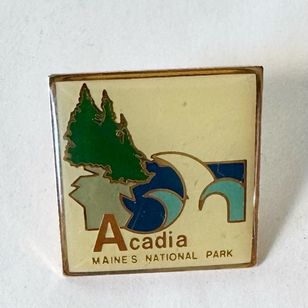 Acadia National Park Enamel Pin